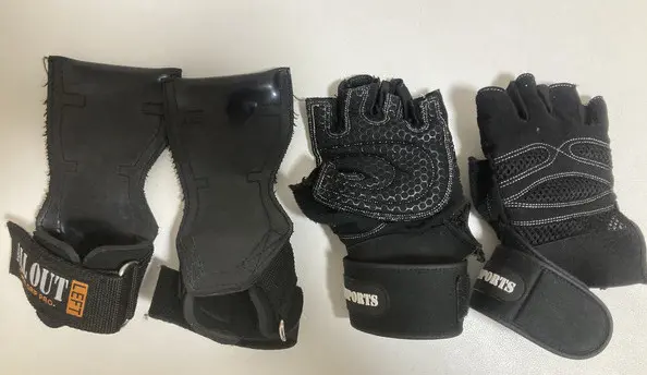 普通のグリップとパワーグリップ